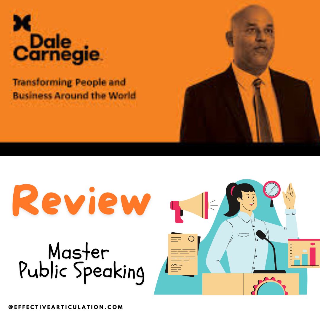 Public Speaking with Dale Carnegie