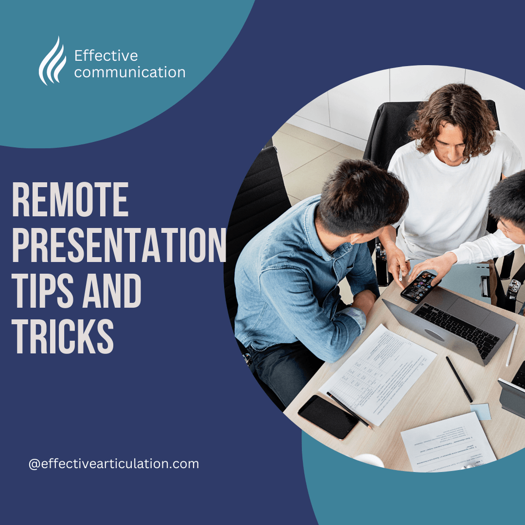 Remote Presentation Tips And Tricks