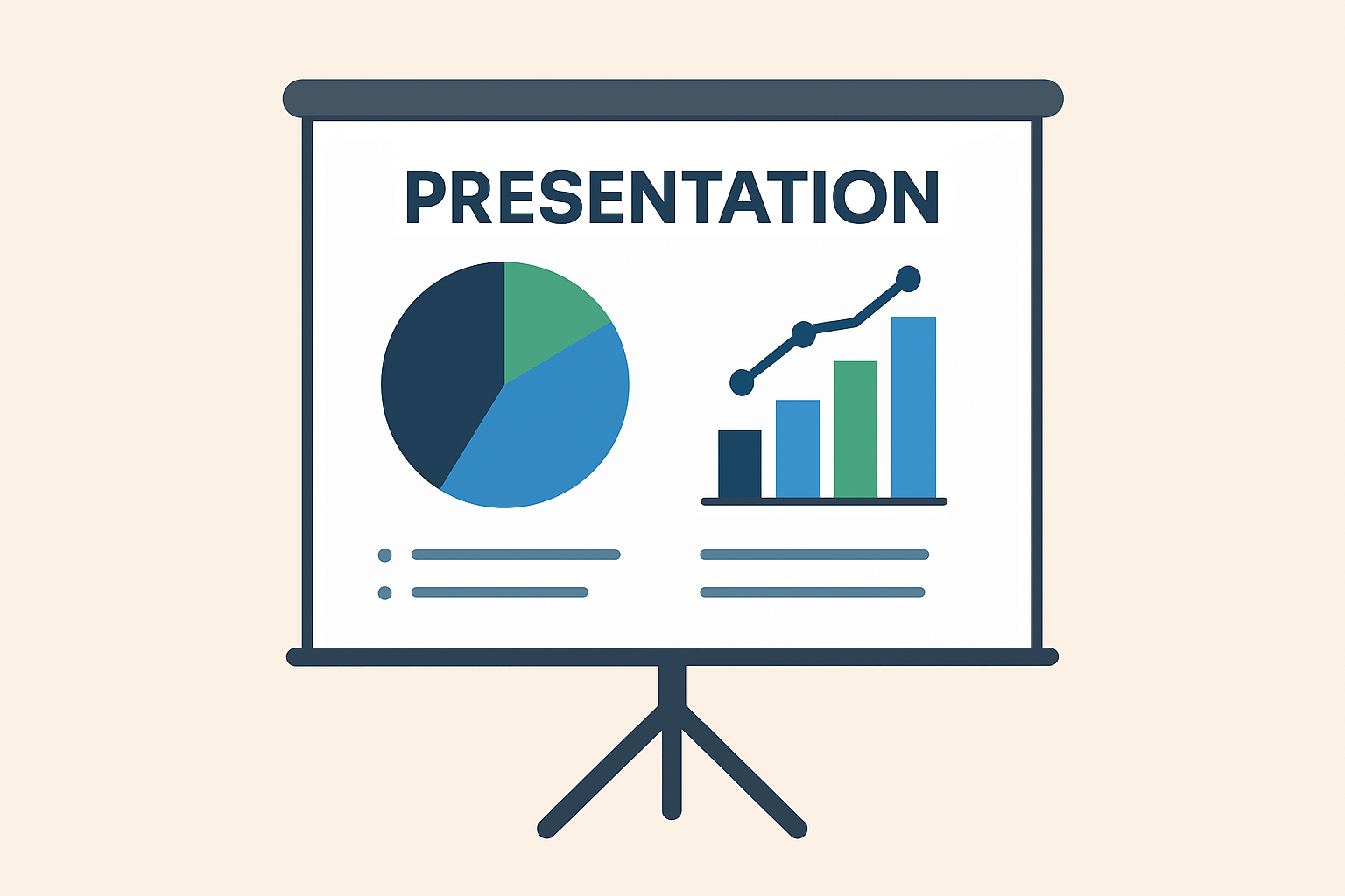 Business Presentation in Modern Conference Room